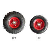 厂家批发打气轮单轮充气轮打气轮内胎打气轮外胎手推车轮