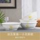 陶瓷饭碗面碗汤碗餐具套装 家用大碗护边碗沙拉碗微波炉汤古