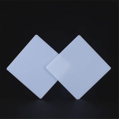 厂家供应耐力板乳白色PC单面磨砂光扩散板亚克力扩散均光板耐力板