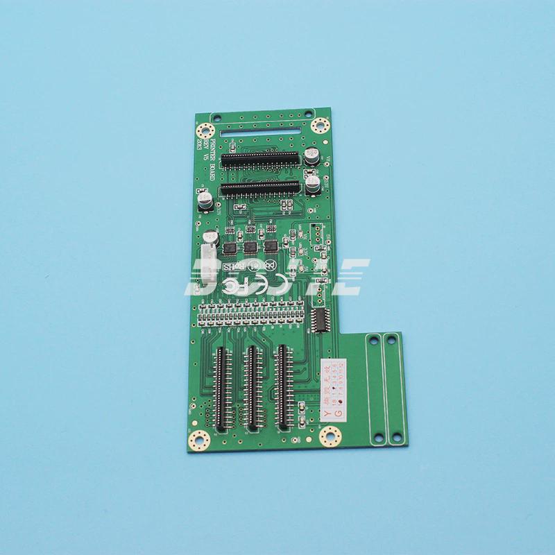 富特莱dx5喷头板丽莱福特图写真机五代单头小车板不加密打印头卡