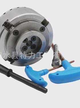 4寸木工卡盘4爪自定心卡盘KP96-B型木工车削圆弧卡盘M33*3.5螺纹