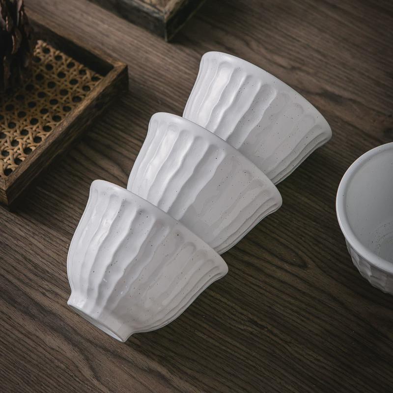 热销水果沙拉碗家用小碗餐厅简约米饭碗陶瓷甜品碗出日本原单复古