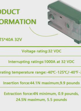 14件15a20a25a30a40a50a60a32v迷你开槽汽车保险丝盒式套件