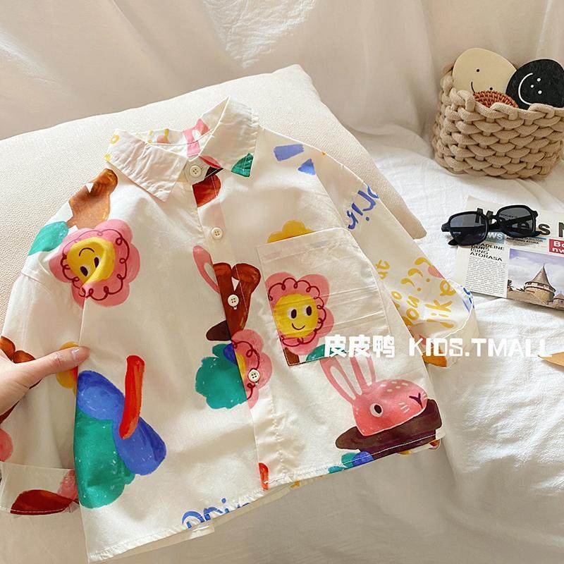 秋季新品~儿童衬衣男卡通衬衫春秋款宝宝春装韩系洋气潮,运动/瑜伽/健身/球迷用品,亲子家庭装,淘宝优惠券,粉丝福利购,淘宝优惠卷