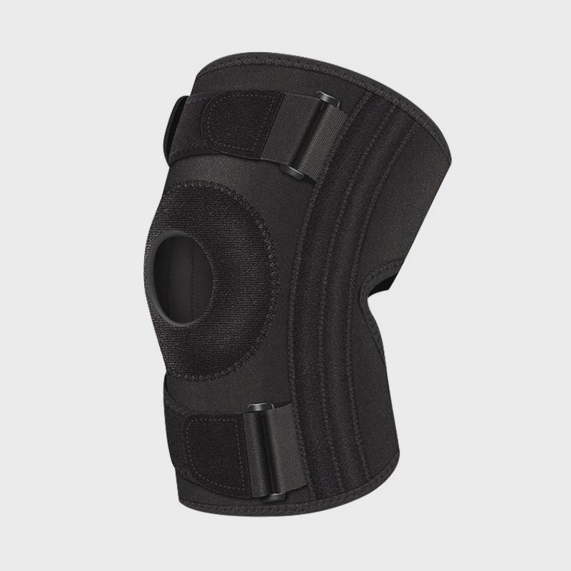 护膝薄款夏季加压绑带硅胶护膝跑步篮球登山骑行护具运动护膝