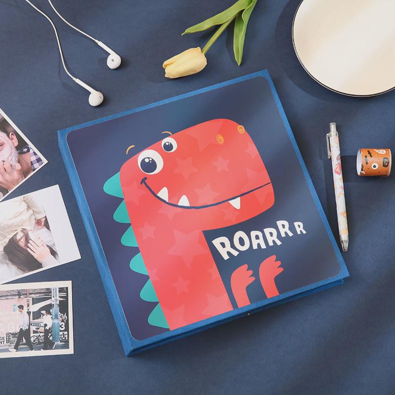 插页式相册可写成长diy5寸6本宝宝儿童字手账日记记录纪念册集