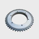 1寸16a带台阶链轮双链传动链条单双排三排链轮工业条齿轮定 制