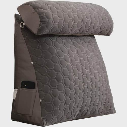 热销7l8k夏季软包感冰丝乳胶床上靠枕床头靠垫凉护腰榻榻米床靠背