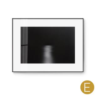 杉本博司大师现代简约摄影样板房民宿背景墙壁画黑白装饰画海景画