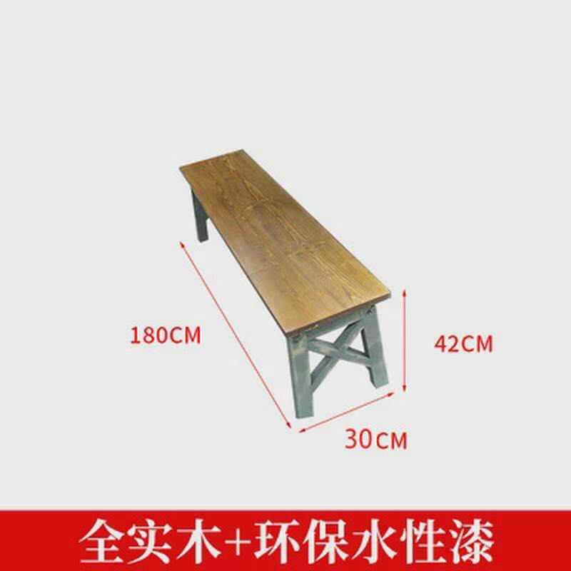 美式桌复古实木桌椅组合桌做旧阳台长方形花店桌子工作台快餐新款
