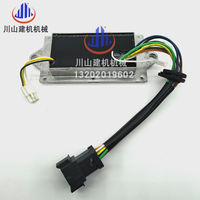 挖掘机配件E320C油门电机驱动模板油门马达控制器芯7线-CD通用