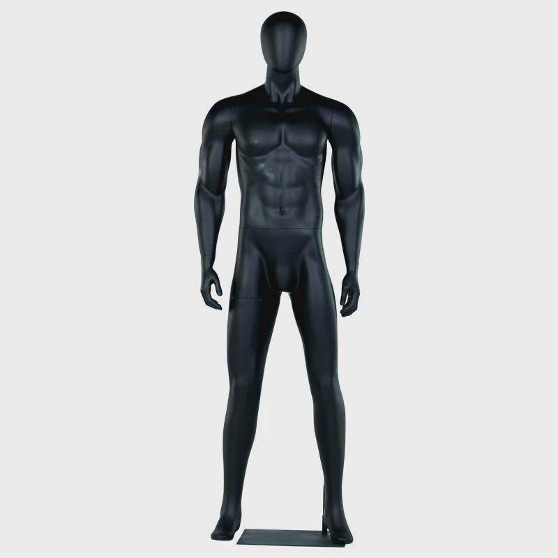 黑色玻璃钢全身模特道具篮球运动服装店展示架提壶跑步男假人男模
