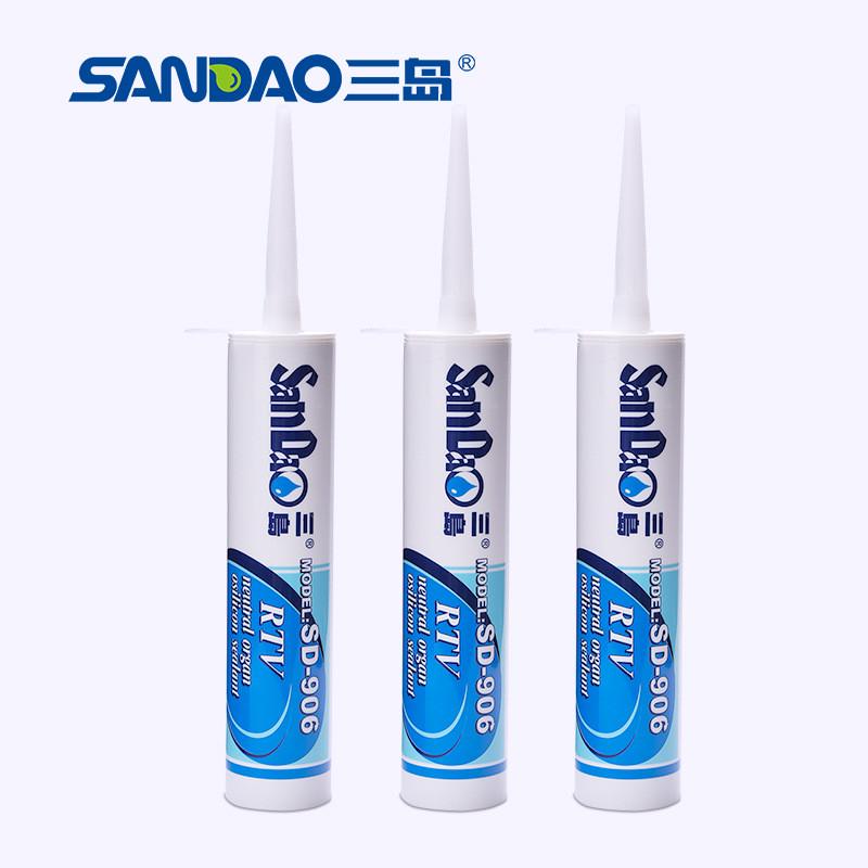 三岛sd906单组份硅橡胶塑料有机硅玻璃密封胶水金属密封胶