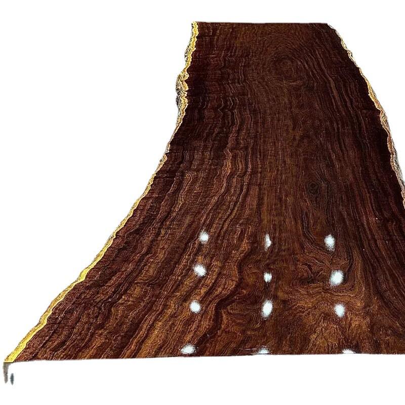 边板黑檀（风车木）自然独实木大板茶台茶桌办公室茶桌