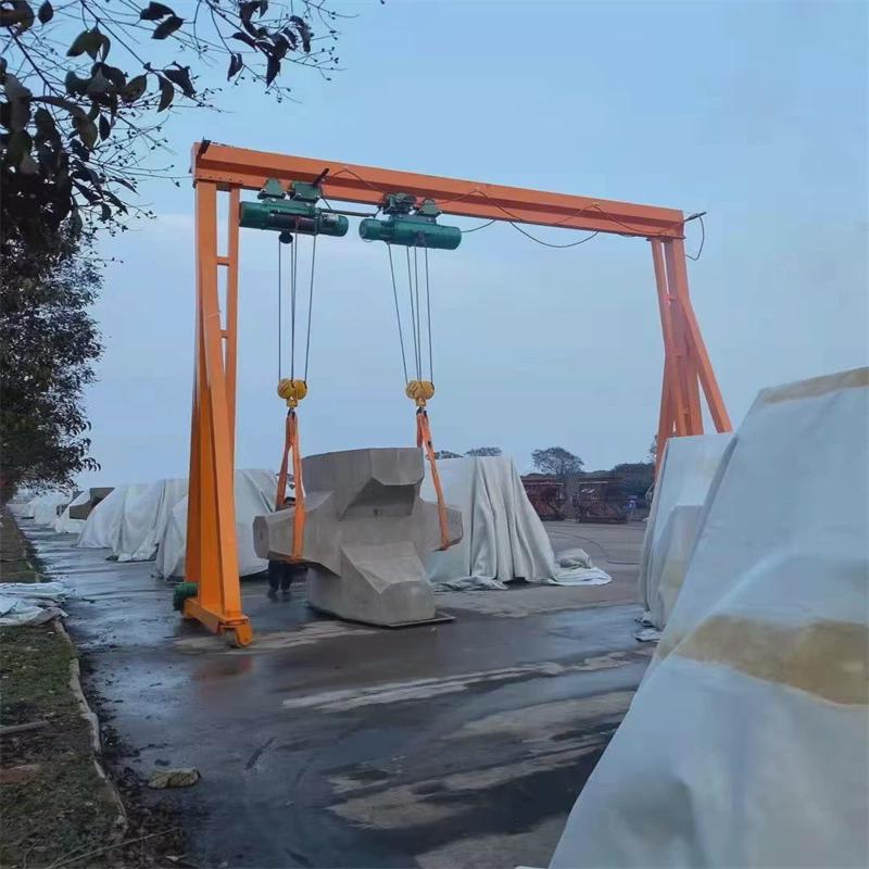 龙门架5吨工业电动无轨万向移动吊架龙门小型1吨2吨3吨起重龙门架