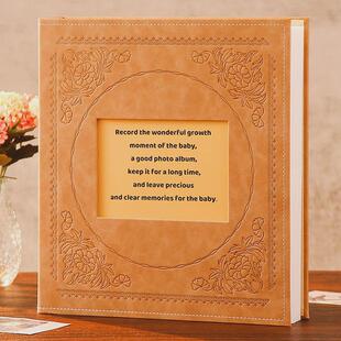 6寸5寸1000张相册本大容量家庭影集纪念册插页式情侣照片收纳新款