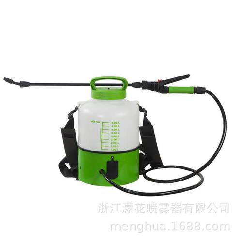 卫生消杀专用背负式濛花电动喷雾器智能壶打药机手喷壶5L