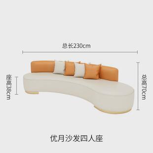 北欧布艺沙发双人办公室酒店休闲沙发椅客厅服装店简约单人小沙发