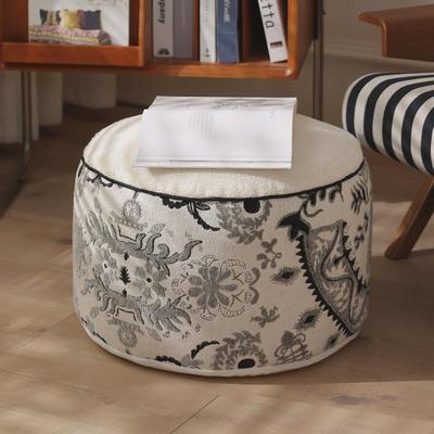 民族风懒人蒲团坐垫不塌坐墩坐垫座墩蒲团可拆洗坐墩套不含芯