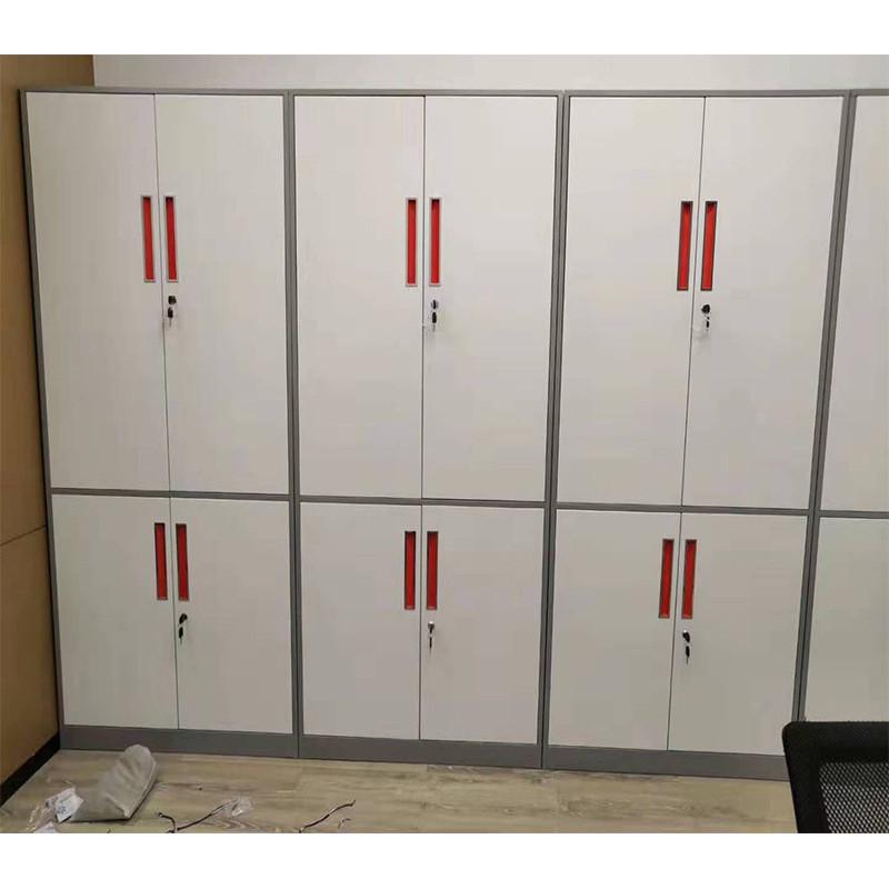 文件柜深圳办公室木质资料柜财务室档案柜可带锁收纳储物柜矮柜子