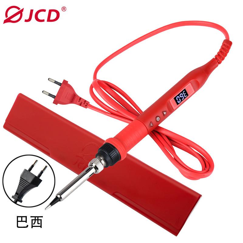 jcd908u80w液晶可调温套装工具恒温烙铁220v烙铁电烙铁