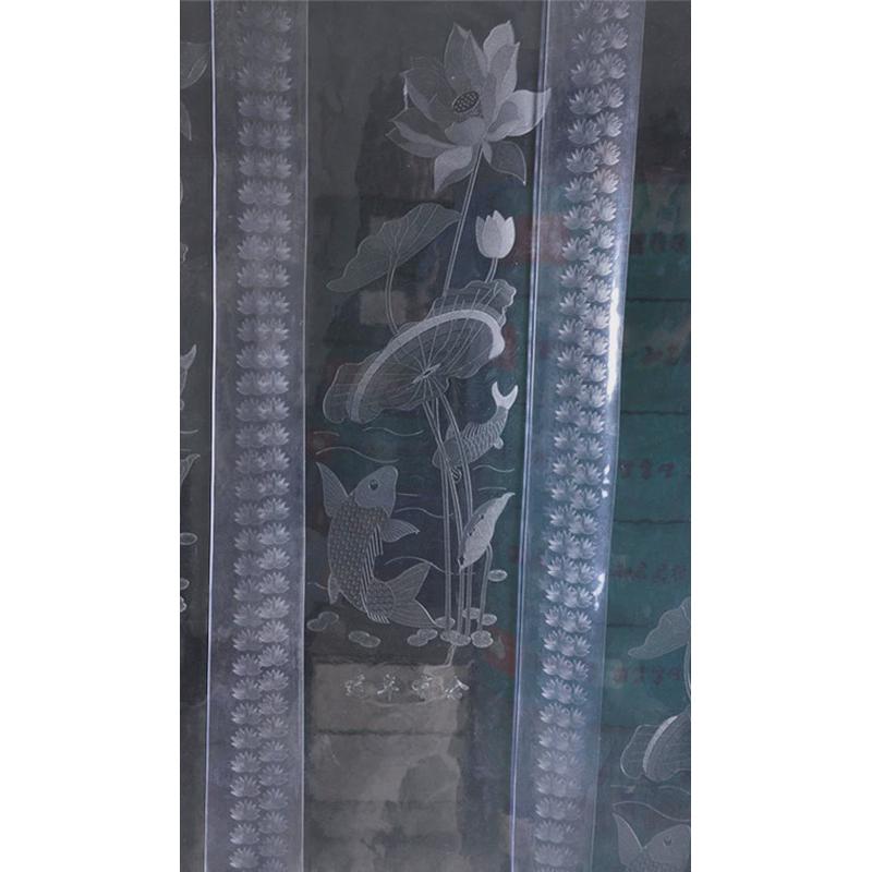 软门帘磨砂不透明pvc塑料空调帘门帘防蚊保温隔断帘挡风蝇皮新品