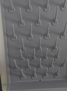 实验室PP滴水架单面27棒52棒滴水架烧杯架沥水化验室器皿