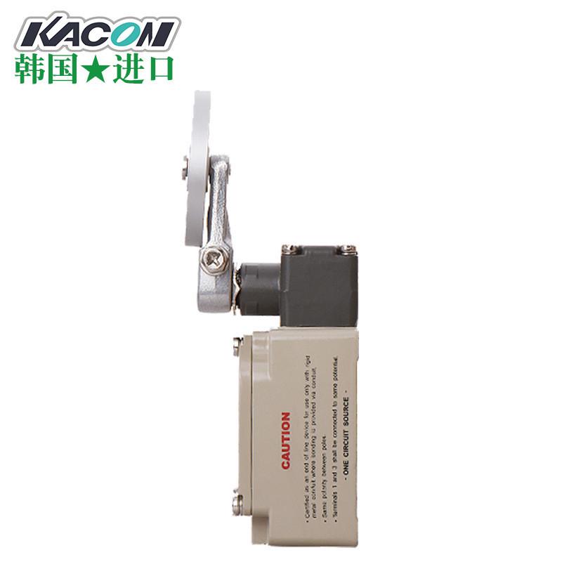 批发Kacon/凯昆ZXL-705防水行程开关50mm滚轮手柄铝合金限位开关