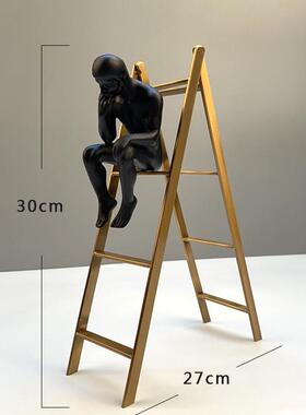 摆件托盘摆件欧式软装饰品样板房手工艺品酒店客厅桌茶几套装家居