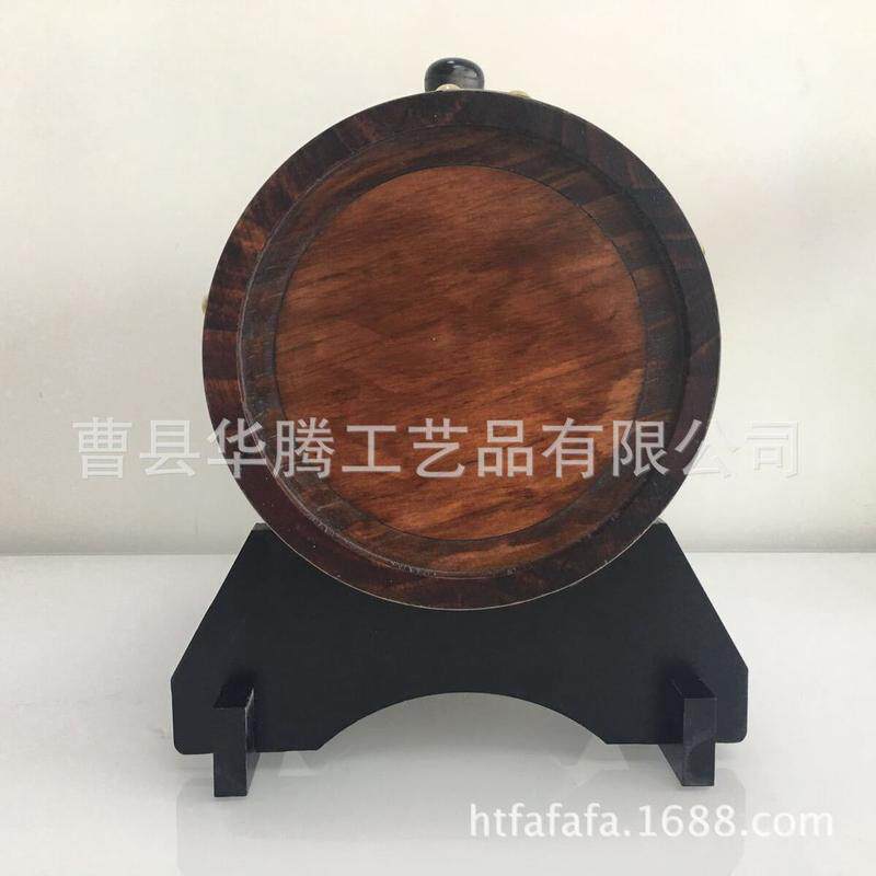 5l卧式酒桶橡木木桶装饰有内胆木桶周转桶酒庄专用木桶不锈钢酒桶