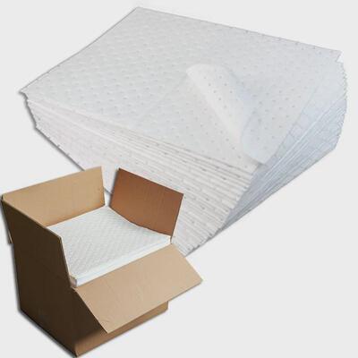 吸油棉teso复合压点吸油油毡易撕型工业吸油片吸附棉工业吸棉