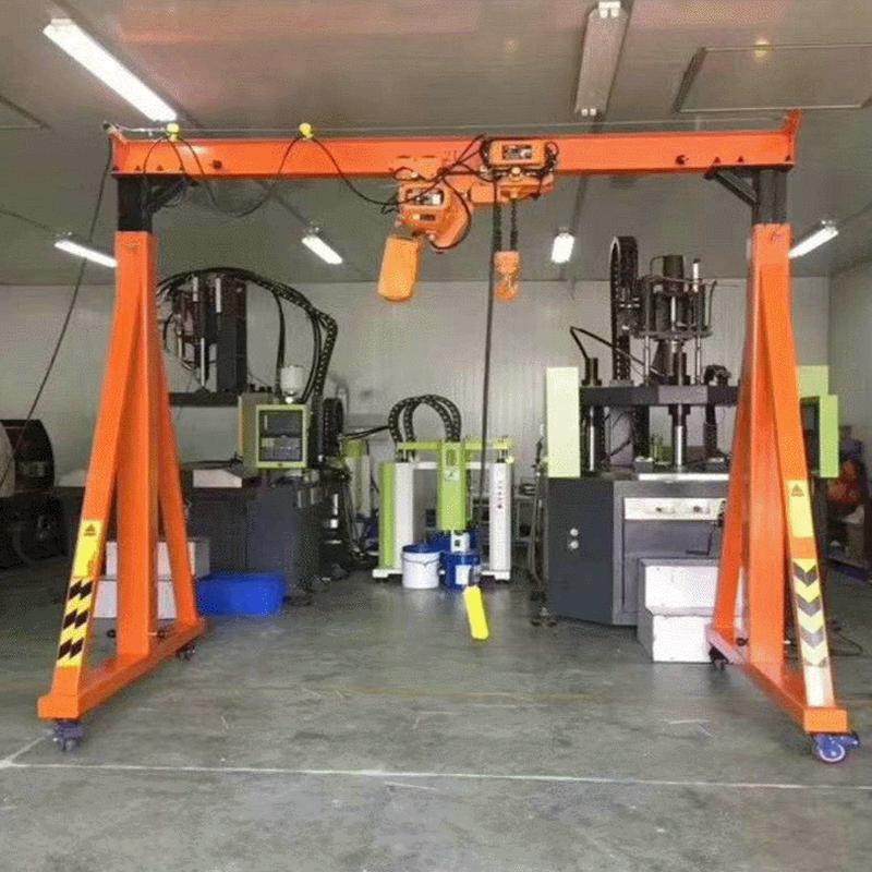 起重机手动龙门吊龙门吊花架式轨道单梁手摇龙门吊定制,搬运/仓储/物流设备,起重机/吊车/吊机,淘宝优惠券,粉丝福利购,淘宝优惠卷