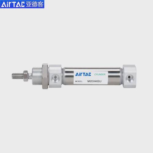 客亚德不锈钢迷你气缸mi8/mi10/mi12/16x10x20x30x40x50x60/75s