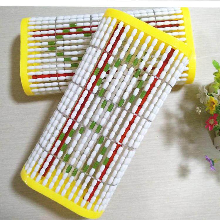 官方旗舰店正品陶瓷珠子空心枕竹藤枕头空心枕夏天麻将凉枕头汗蒸