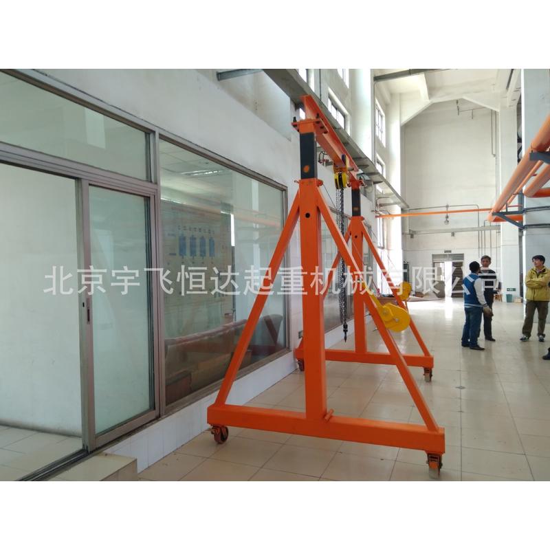 绞盘升降机_手推小型吊架_yf型龙门门架起重机