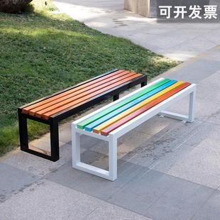 公园椅厂家批发简约长椅学校休息座椅户外休闲排椅靠背公园椅等侯