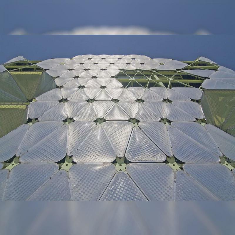 透光性膜材料供应商,遮阳棚膜材,透明的etfe膜结构,etfe