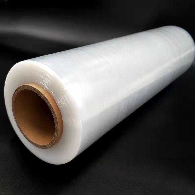 热销缠绕膜50工业整箱大卷厘米商用保鲜膜拉伸膜塑料薄膜保护包装