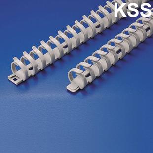 台湾KSS凯士士FD-20拨开式阻燃绝缘走线槽龙骨pvc线槽0.5M一根
