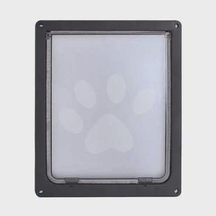 跨境货源宠物门自由出入门狗洞猫门狗门围栏通道双向狗门狗笼木门