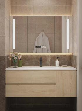 of9d一体陶瓷智能浴室柜69公分79cm89厘米99/109/119洗漱台组合柜