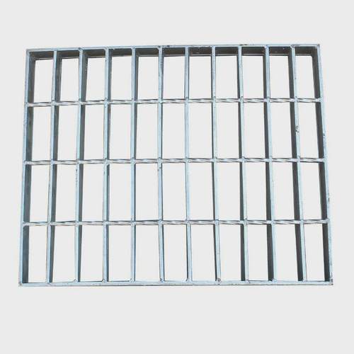 镀锌钢格板不锈钢排水沟盖板平台踏步防滑板复合水泥沟花纹钢格栅