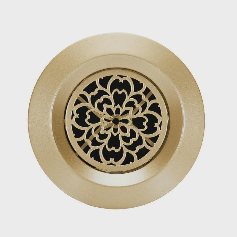 定制abs中央空调艺术雕花出风口不锈钢花式格栅百叶装饰出回风口