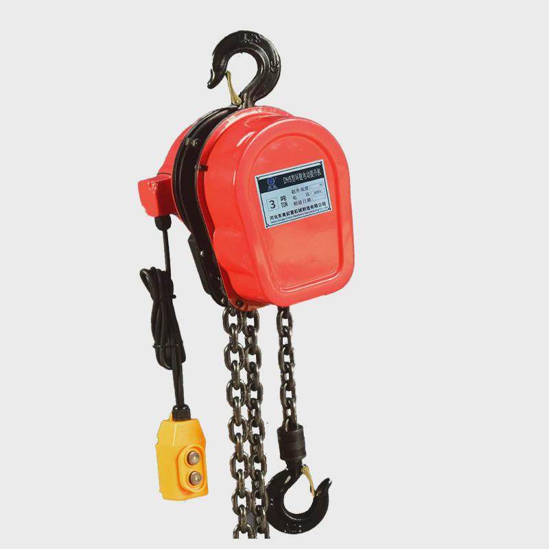 热销DHS型环链电葫芦380v1t2吨3T5T10T固定挂钩式提升机环链电动
