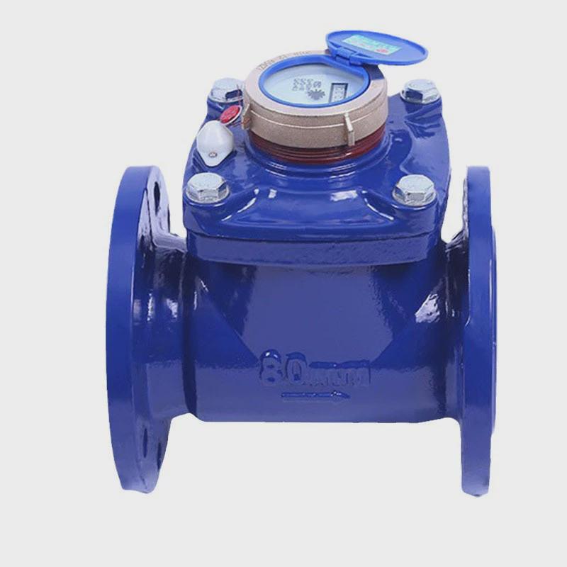 源头干式lxlc可拆厂家螺翼式机械水表工程消防大口径水平法兰水表