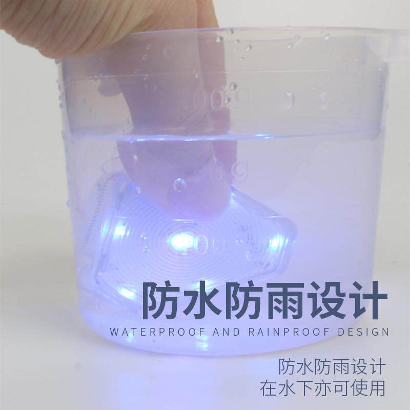 新品遛狗灯led狗狗夜间防走失防碰撞宠物发光吊坠荧光项圈夜光灯