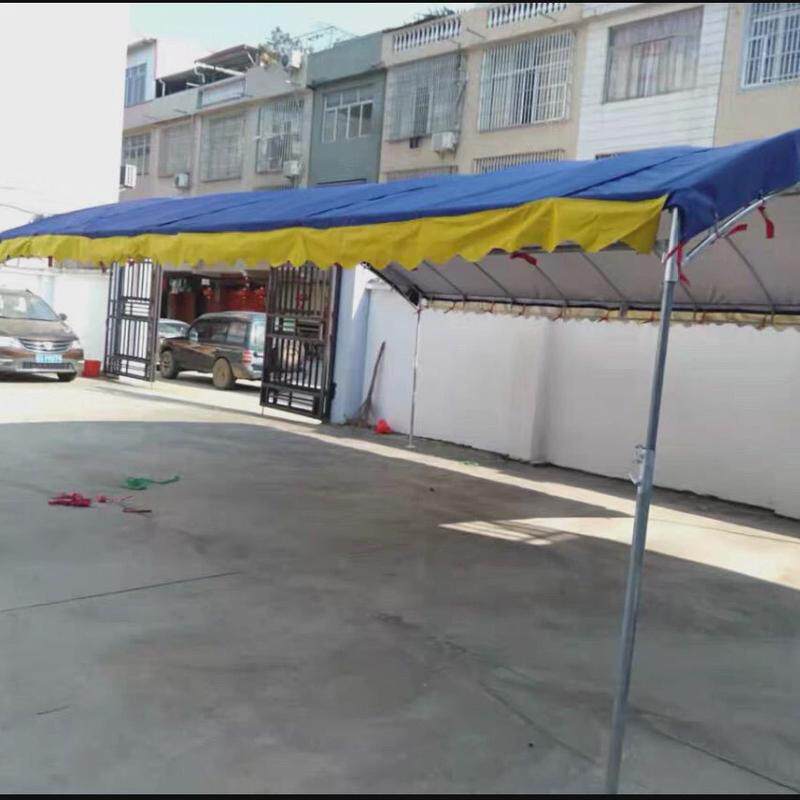 酒席帐篷喜棚户外折叠雨蓬婚庆流动红白事摆酒遮阳棚停车棚帐蓬阳