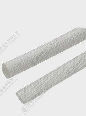 耐高温600度脱蜡白胶定纹管黑/无无碱玻璃纤维管电热器件保护套管