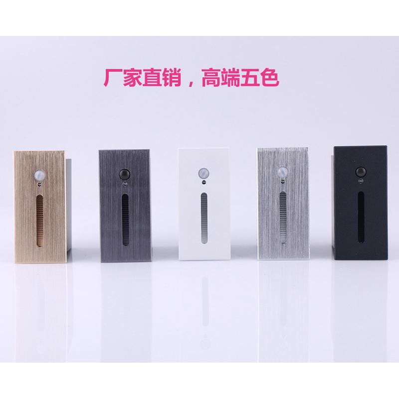 地脚灯铝材人体感应户外楼道墙角壁灯台阶楼梯长条形嵌入式踏步灯