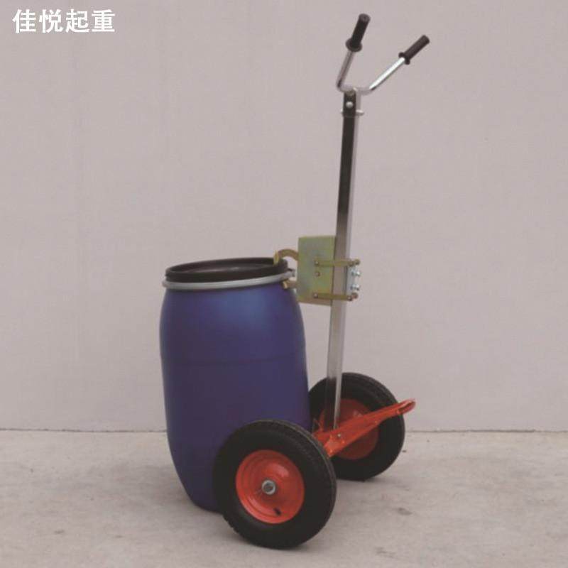 油桶车de油桶搬运车充气式轮子轮胎手动搬运车油桶手推简易车